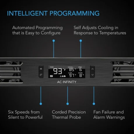 AC Infinity Rack Fan Programming