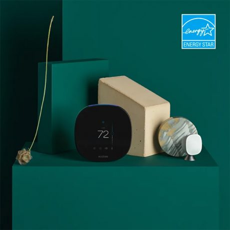 Ecobee Smart Thermostat for Smart Home and Connected Home with Sustainable Technology